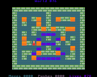 BoxWorld - íèâî ñåäåìäåñåò è øåñò â íà÷àëîòî BoxWorld íèâî 76 - íà÷àëíà ïîçèöèÿ.