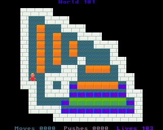 BoxWorld - íèâî ñòî è åäíî â íà÷àëîòî BoxWorld íèâî 101 - íà÷àëíà ïîçèöèÿ.