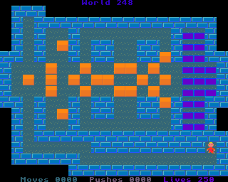 BoxWorld - stage two hundred and fourty-eight at beginning BoxWorld stage 248 - initial position.