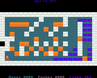 BoxWorld - stage three hundred and fourty-one at beginning BoxWorld stage 341 - initial position.