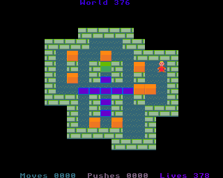 BoxWorld - íèâî òðèñòà ñåäåìäåñåò è øåñò â íà÷àëîòî BoxWorld íèâî 376 - íà÷àëíà ïîçèöèÿ.
