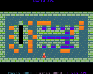 BoxWorld - stage four hundred and twenty-six at beginning BoxWorld stage 426 - initial position.