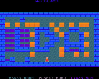 BoxWorld - stage four hundred and twenty-nine at beginning BoxWorld stage 429 - initial position.