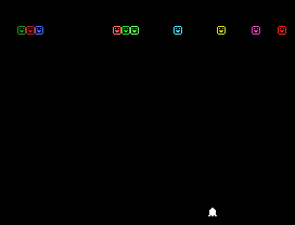 AntiISDA Warrior game for the ColecoVision at the second level.