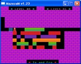 The game MazezaM on Windows - fourth stage.