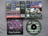 USA Raser game for PlayStation - box, covers, manual and CD.