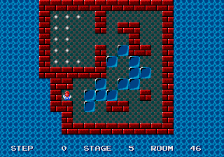 Shove It! - room 46 at beginning Shove It! room 46 - initial position.