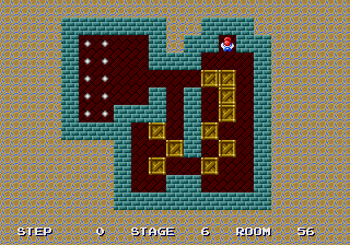 Shove It! - room 56 at beginning Shove It! room 56 - initial position.
