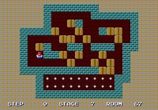 Shove It! - room 67 at beginning Shove It! room 67 - initial position.