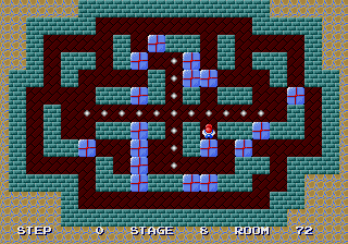 Shove It! - room 72 at beginning Shove It! room 72 - initial position.