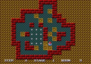 Shove It! - room 9 at beginning Shove It! room 9 - initial position.